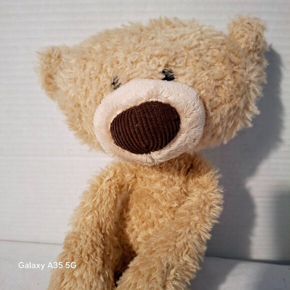 Gund Toothpick Plush Teddy Bear Stuffed Animal Beige 14" Soft Cuddly Toy - Picture 2 of 9